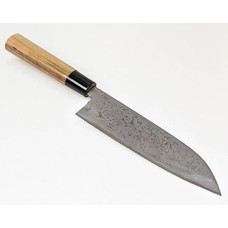 Ніж кухонний Santoku Damascus 180 мм лезо, Aogami #2, HONMAMON (4573200701597)