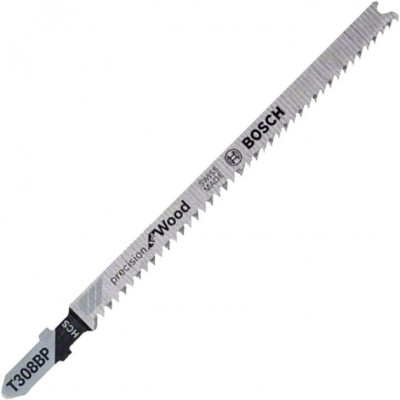 Пилка для лобзика Bosch по дереву T 308BP, 2,2XC×117 мм, 5 шт (2608667400)