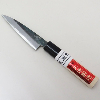 Ніж кухонний Paring 120 мм лезо, Shirogami #2, магнолія, HONMAMON (4573200705533)