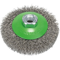 Щітка кільцева Bosch M14 0.35 Х 100 мм кручена сталь конус INOX (2608622108)