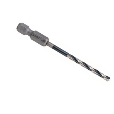 Свердло по металу Bosch Impact Control з шестигранним хвостовиком, 3.2 мм (2608577049)