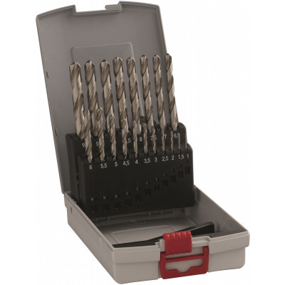 Набір свердел Bosch HSS-G 19 шт ProBox D1-10 (2608587013)