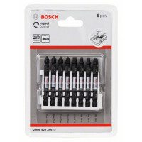Набір двосторонніх ударних біт Bosch Impact Control 65 мм; 8 шт (2608522344)