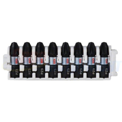 Касета ударних біт Bosch Impact Control 25 мм PZ3 8 шт (2608522378)