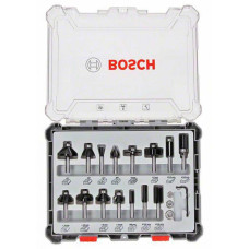 Набір пазових фрез Bosch 8мм, 15 шт (2607017472)