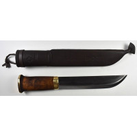 Ніж Erapuu Lapland Leuku Dark Brown 210, 80CrV2 (14577)