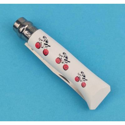 Ніж Opinel №8 Tour de France - white Sandvik 12C27 (001912)