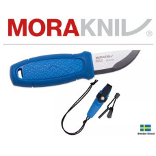 Ніж Morakniv Eldris 1.0 Colour Blue (12631) + кресало, паракорд та застібка