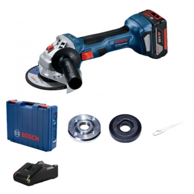 Акумуляторна кутова шліфувальна машина Bosch Professional GWS 180-LI (06019H9025)