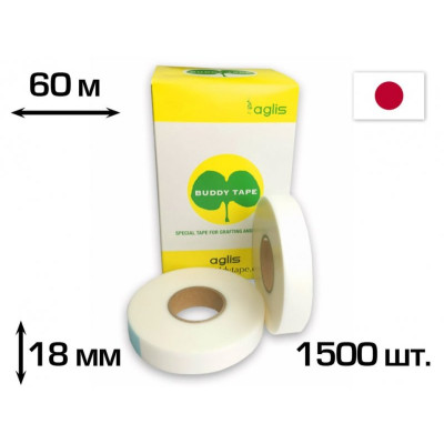 Прищепна стрічка Buddy Tape (40 мм перфорація) 60 метрів, 18 мм ширина (BT60-40/18)