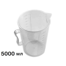 Склянка мірна 5000 мл (поліпропілен) (СВП-5000)