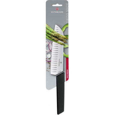 Кухонний ніж Victorinox Swiss Modern Santoku, 17 см (Vx69053.17KB)