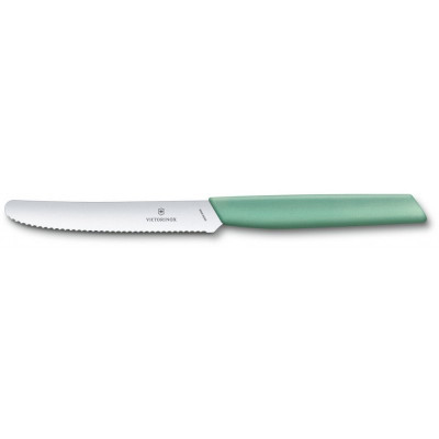 Кухонний ніж Victorinox Swiss Modern Tomato&Sausage, 11 см (Vx69006.11W41)
