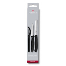 Кухонний набір Victorinox SwissClassic Paring Set With Peeler, 3 предмети (Vx67113.31)