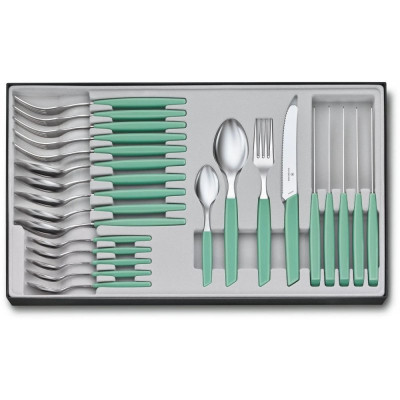 Столовий набір Victorinox Swiss Modern Table Set, 24 предмети (Vx69096.11W41.24)
