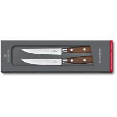 Набір кухонних ножів Victorinox Grand Maitre Wood Steak Set, 2 предмети (Vx77240.2W)