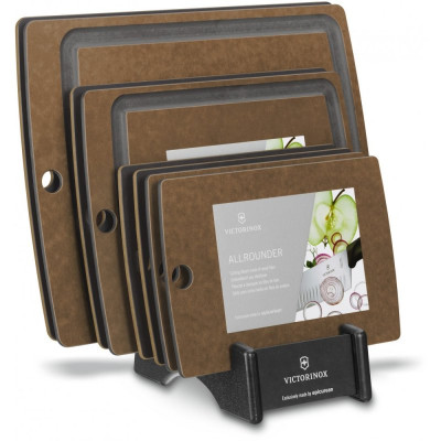 Набір дощок Victorinox 8 шт Allrounder Cutting Boards на підставці (Vx74101)