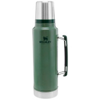 Термос Stanley Legendary Classic Hammertone Green 1л (6939236347921)