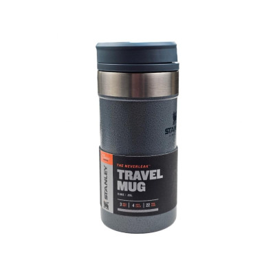 Термочашка Classic NeverLeak Travel Mug 0,25л Hammertone Ice, Stanley (6939236383004)