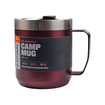 Термочашка Classic Legendary Camp Mug 0,35л wine, Stanley (6939236373197)