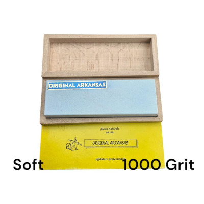 Камінь для заточки натуральний (ARCANSAS) Soft, 1000 Grit, 150 x 50 мм