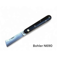 Прищепний ніж Due Buoi 202AP-N690 (Італія) з нержавіючої сталі BÖHLER