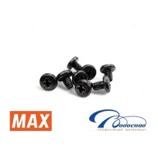 Гвинт 4х6, 8 шт (чорного кольору) з різьбою для степлера MAX HT-R1 / B1 / R45C (AA05716 No.15)