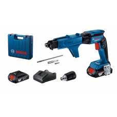 Акумуляторний шурупокрут для гіпсокартону Bosch GTB 185-LI (06019k7022) з GMA55 (2x GBA 18V 2Ah)