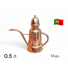 Маслянка мідна для олії 0,5 л, AV Filhos (77.20.000.5)