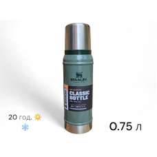 Термос Stanley Legendary Classic Hammertone Green 0.75л (6939236347747)
