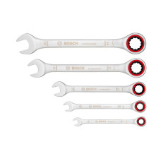 Набір гайкових ключів з храповиком, 5 шт Bosch (1600A02Z3D)