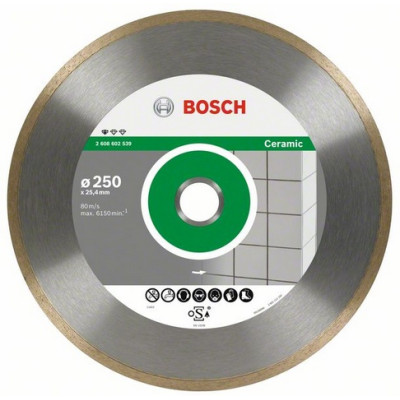 Алмазный круг Bosch 250 Standard for Ceramic