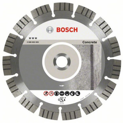 Алмазный круг Bosch 125 Best for Concrete