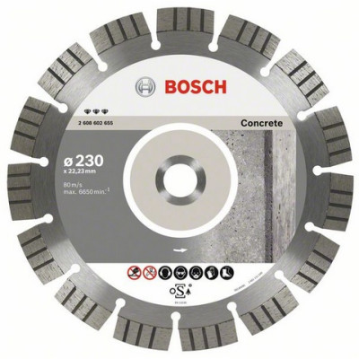 Алмазный круг Bosch 230 Best for Concrete