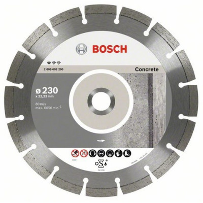 Алмазный круг Bosch 230 Standard for Concrete
