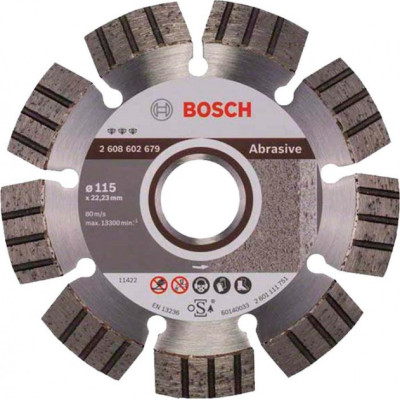 Алмазный круг Bosch 115 Best for Abrasive
