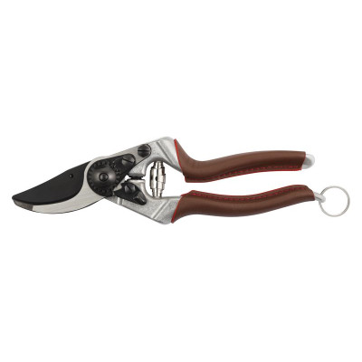 Секатор Felco 8 ELITE з шкіряними ручками та тефлоновим покриттям лез
