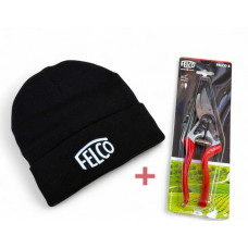 Садовий секатор FELCO 8 + Фірмова шапка (Подарунковий набір) (Felco8)