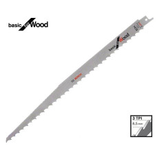 Пильне полотно Bosch S 1617 K для шабельних пилок Basic for Wood