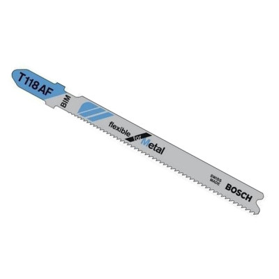 Пильные полотна для лобзика Bosch T 118 AF Flexible for Metal