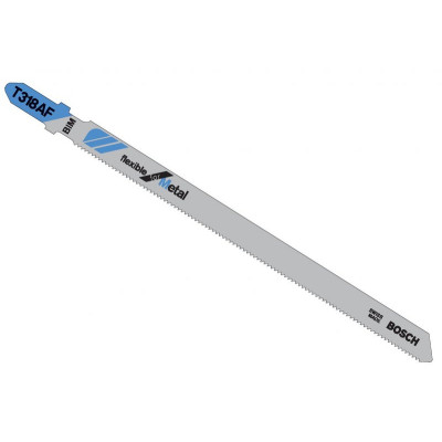 Пильные полотна для лобзика Bosch T 318 AF Flexible for Metal
