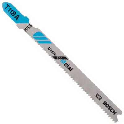 Пильные полотна для лобзика Bosch T 118 A Basic for Metal