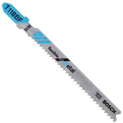 Пилки для лобзика Bosch T 118 BF Flexible for Metal