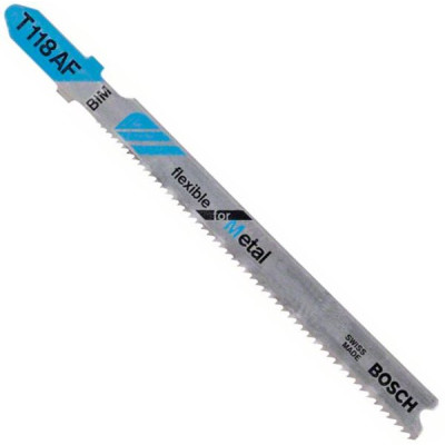 Пилки для лобзика Bosch T 118 AF Flexible for Metal