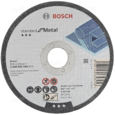 Отрезной круг,прямой, по металлу 125x2.5 Bosch
