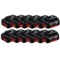 Аккумулятор Bosch Li-Ion 18 В, 4,0Ah (12 шт) (0602494004)