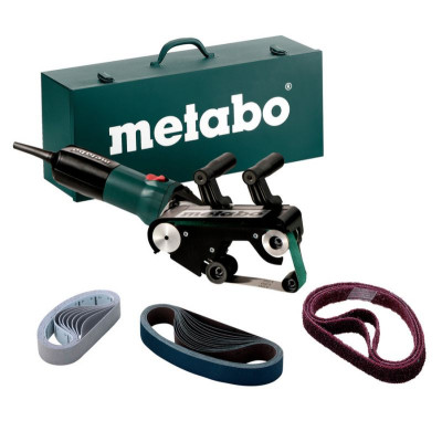 Стрічкова шліфувальна машина Metabo RBE 9-60 Set для труб
