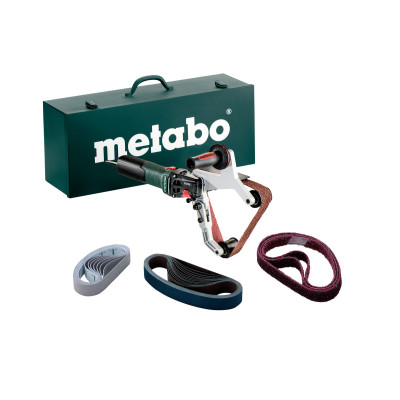 Стрічкова шліфувальна машина Metabo RBE 15-180 Set для труб
