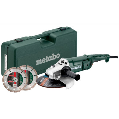 Угловая шлифмашина Metabo WE 2200-230 Set