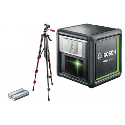 Лазерный нивелир Bosch Quigo Green + tripod